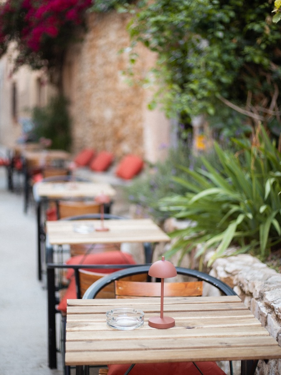 La terraza en la calle
